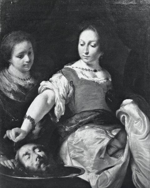 Bildarchiv Foto Marburg — Strozzi Bernardo - sec. XVII - Salome con la testa di san Giovanni Battista — insieme